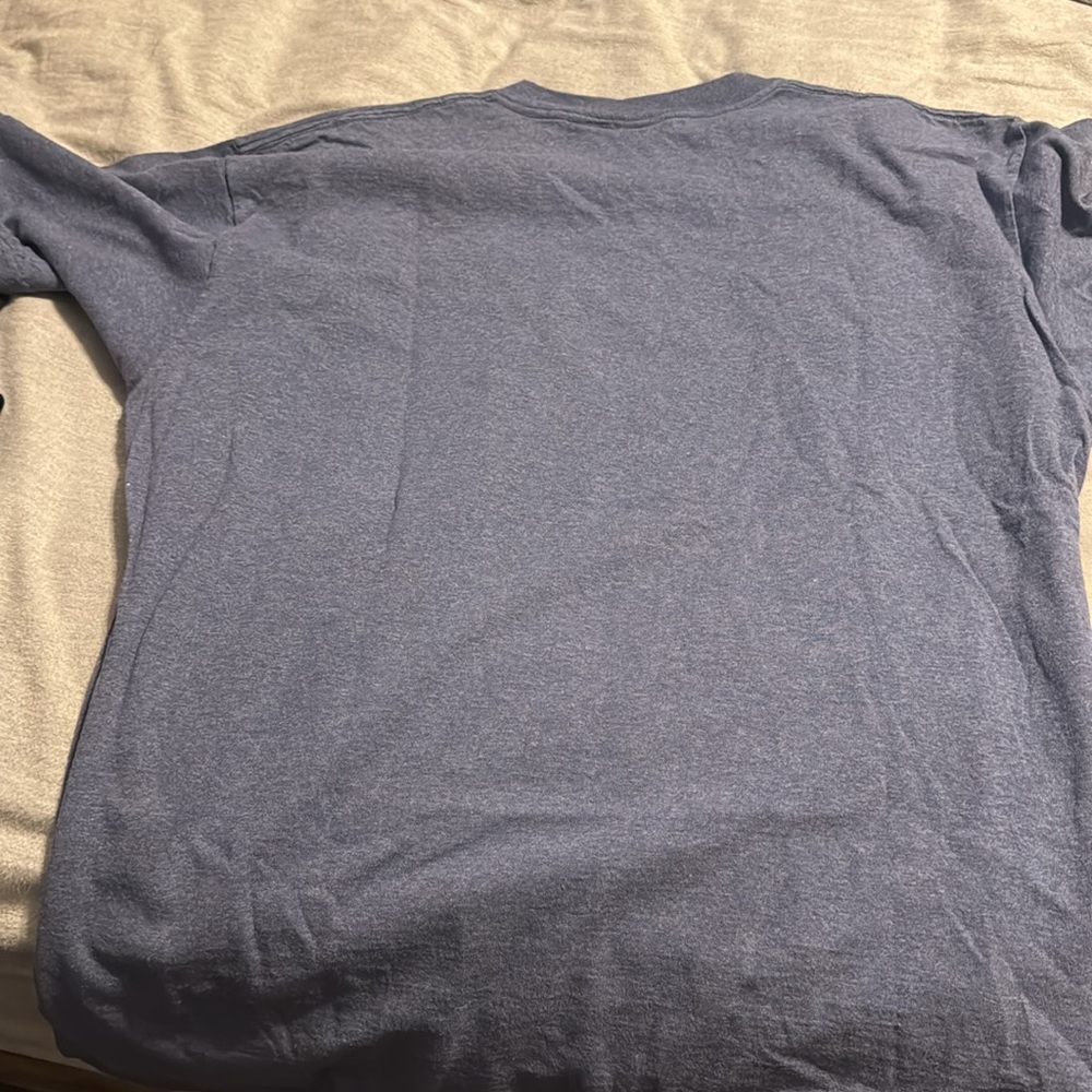 Vintage Stussy Heather Blue Tee with Logo xl - Picture 3 of 3